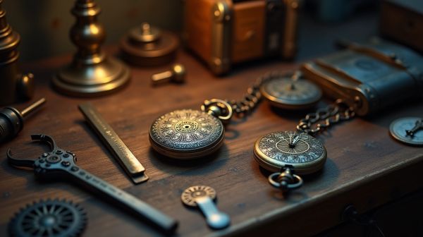 Why steampunk pocket watches are making a comeback