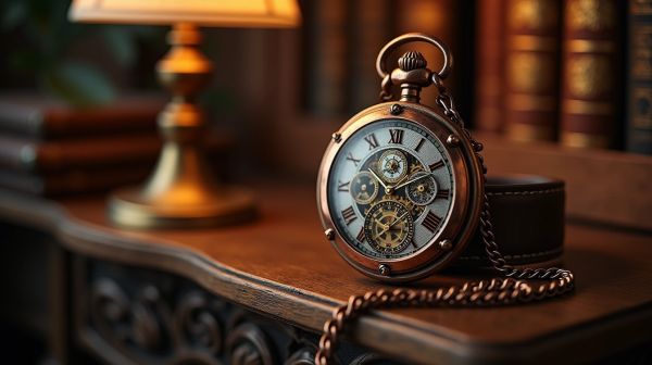 Why steampunk pocket watches are making a comeback